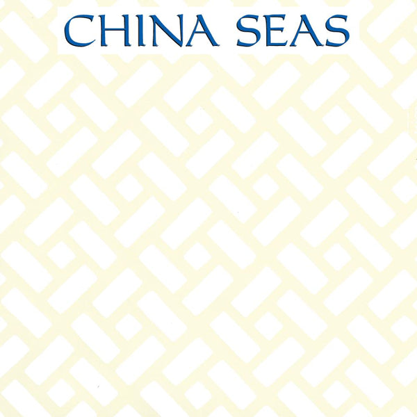 Edo White on Off White Screen Printed Wallpaper | China Seas