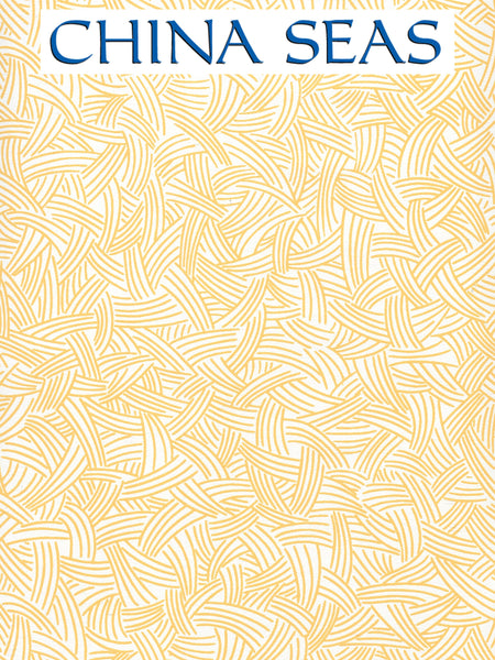 Interweave Inca Screen Printed Wallpaper | China Seas