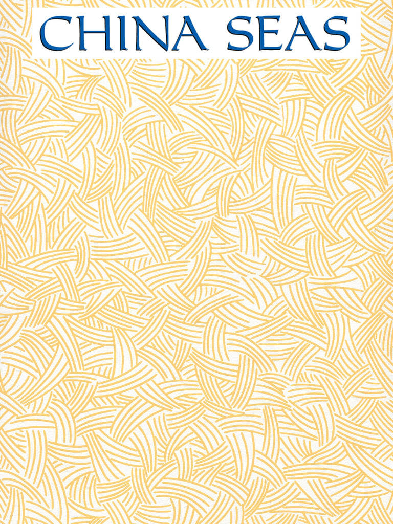 Interweave Inca Screen Printed Wallpaper | China Seas