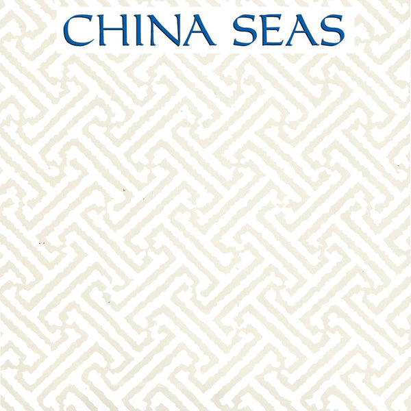 Java Java Beige on White Screen Printed Wallpaper | China Seas