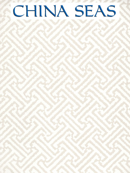 Java Java Pearl on White Screen Printed Wallpaper | China Seas