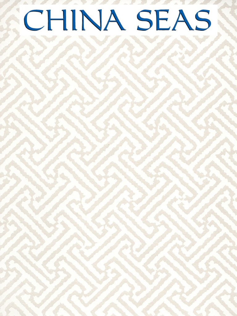 Java Java Pearl on White Screen Printed Wallpaper | China Seas