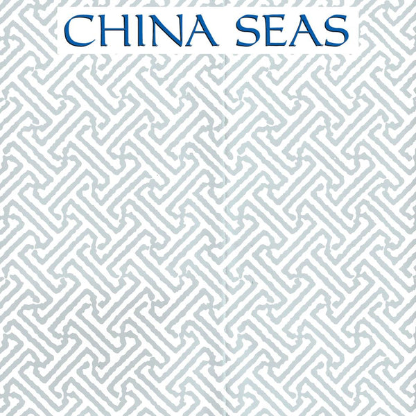 Jave Petite Cadet on White Screen Printed Wallpaper | China Seas