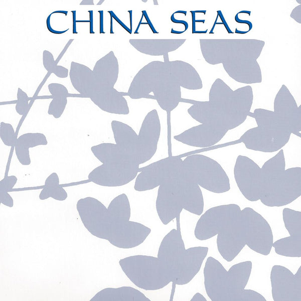 Lysette Windsor Blue on White Screen Printed Wallpaper | China Seas