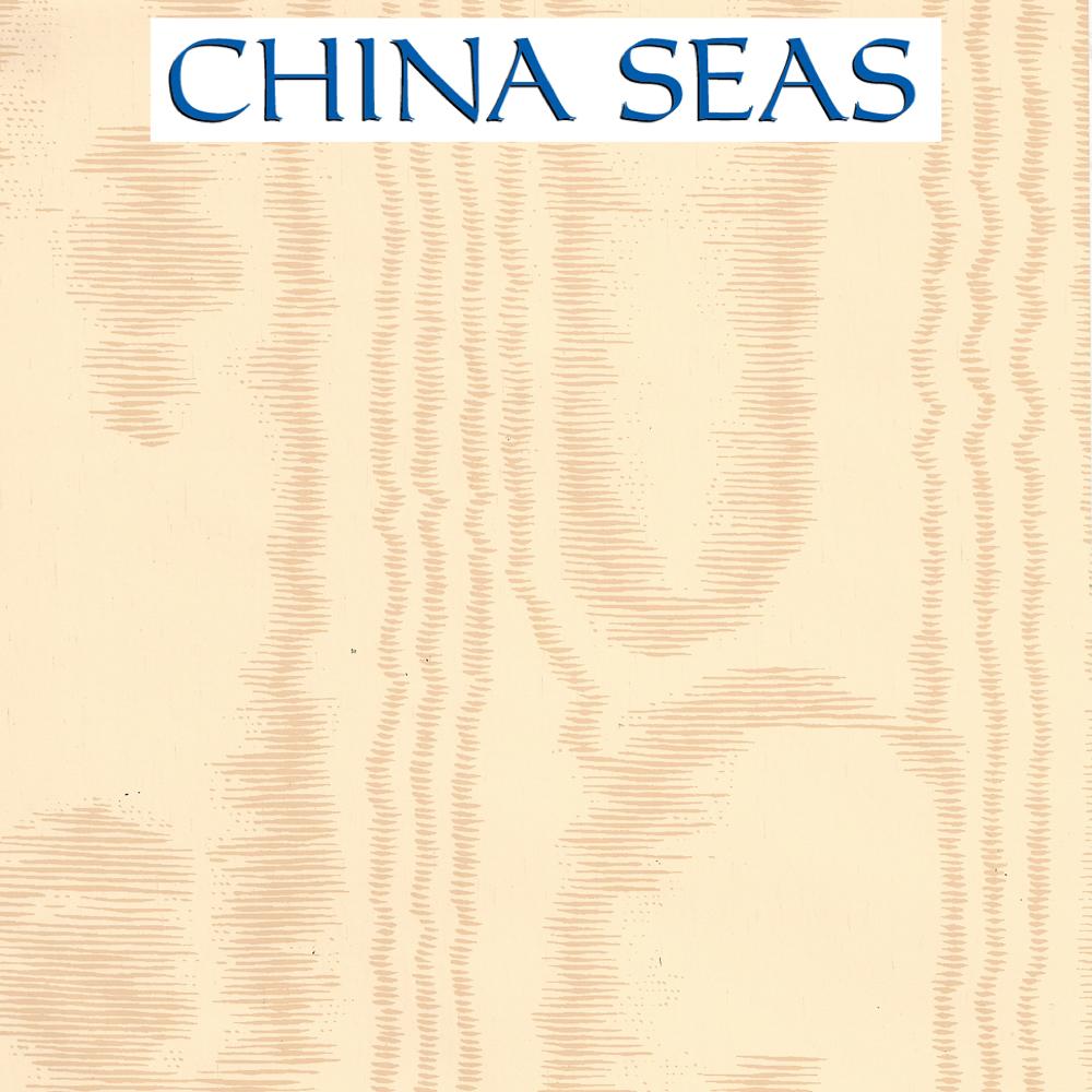 Melanie II Camel New Brown Screen Printed Wallpaper | China Seas