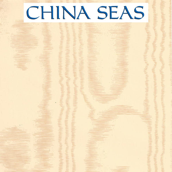 Melanie II Camel New Brown Screen Printed Wallpaper | China Seas