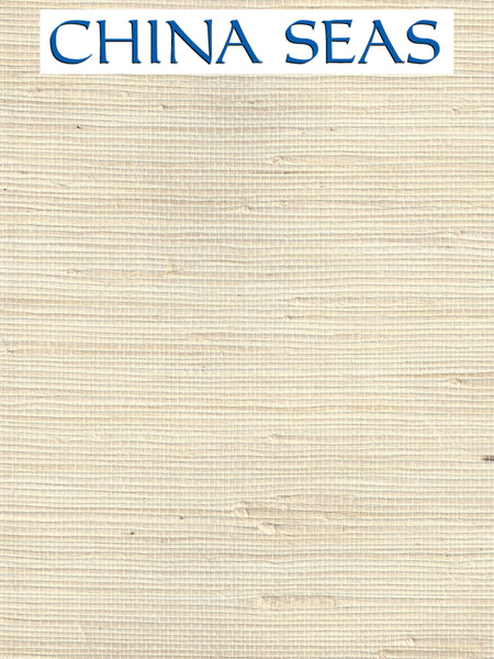 Pacific Jute Natural Screen Printed Wallpaper | China Seas