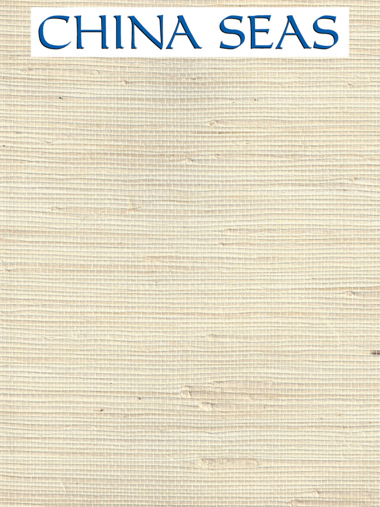 Pacific Jute Natural Screen Printed Wallpaper | China Seas