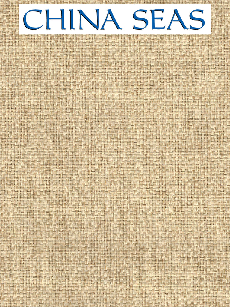 Pacific Paperweave Natural Screen Printed Wallpaper | China Seas