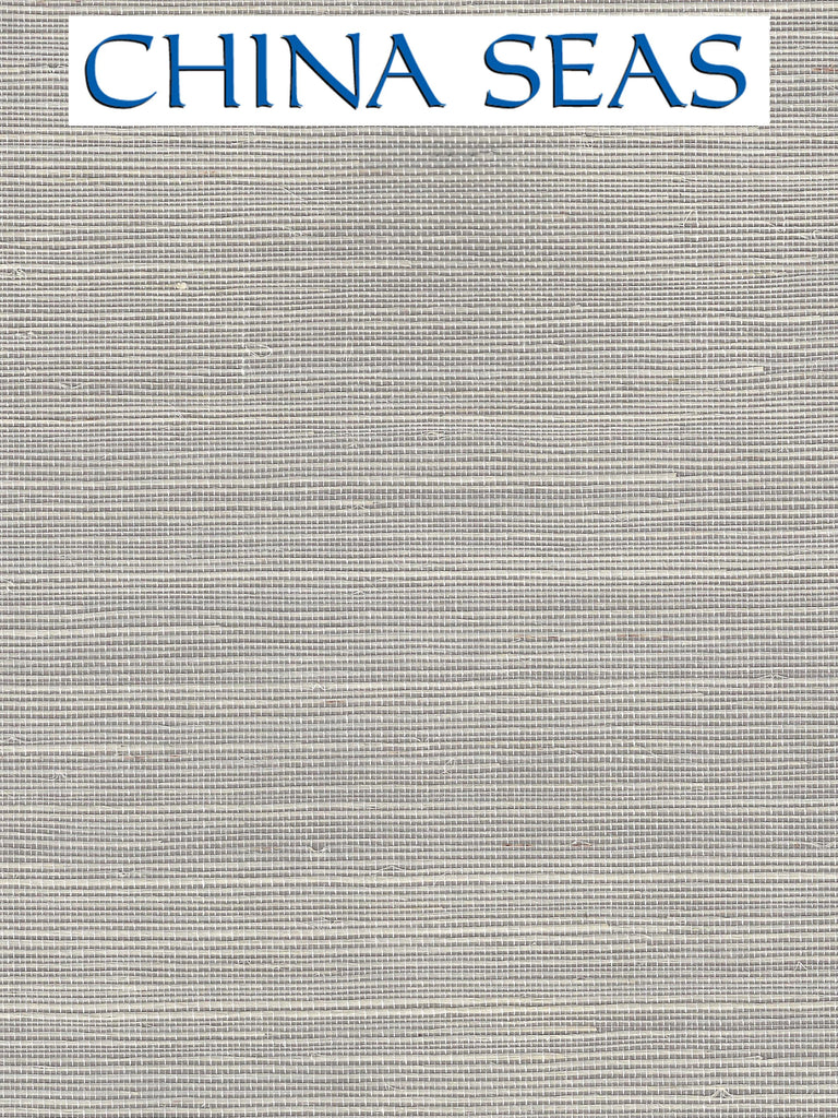 Pacific Sisal Silver Screen Printed Wallpaper | China Seas