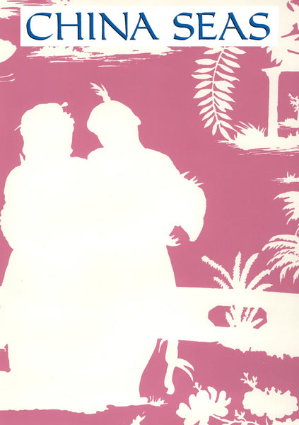 Paradise Background Lilac On Almost White Screen Printed Wallpaper | China Seas