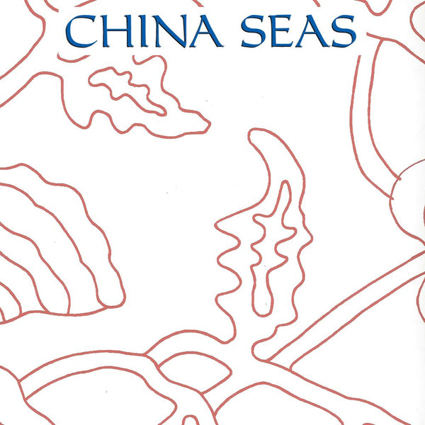 Potalla Outline New Shrimp White Screen Printed Wallpaper | China Seas