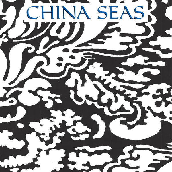 San Marco Reverse Black on White Screen Printed Wallpaper | China Seas