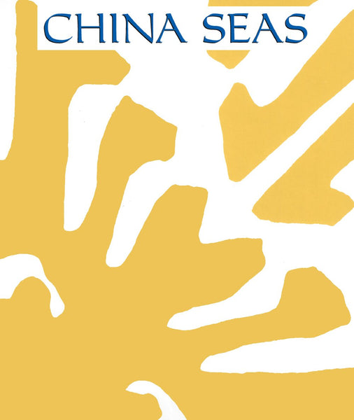 Sigourney Mustard on White Screen Printed Wallpaper | China Seas