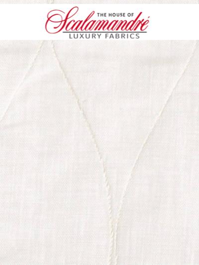 CHANEL SHEER - IVORY - FABRIC - CH0421-110 at Designer Wallcoverings and Fabrics, Your online resource since 2007