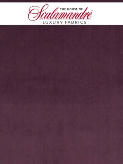 VIP - AUBERGINE - FABRIC - CH1447-128 at Designer Wallcoverings and Fabrics, Your online resource since 2007