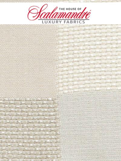 DAMA - OYSTER - FABRIC - CH1063-207 at Designer Wallcoverings and Fabrics, Your online resource since 2007