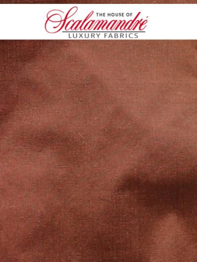 TAFFETA BS - RUSSET - FABRIC - CH4540-337 at Designer Wallcoverings and Fabrics, Your online resource since 2007