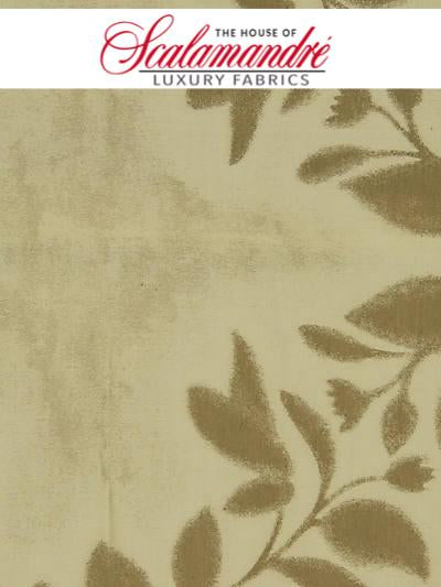 SEASON - SOFT GOLD - FABRIC - CH4604-403 at Designer Wallcoverings and Fabrics, Your online resource since 2007