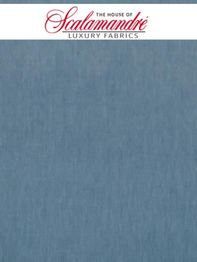VENTURA VELOUR - CADET BLUE - FABRIC - CH1454-601 at Designer Wallcoverings and Fabrics, Your online resource since 2007
