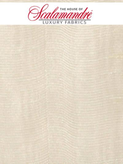 ONDE - EGGSHELL - FABRIC - CH0556-607 at Designer Wallcoverings and Fabrics, Your online resource since 2007