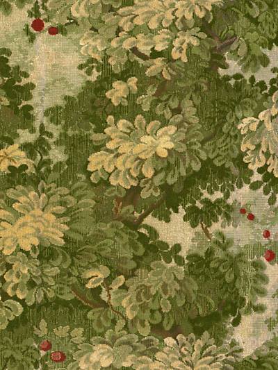 MARLY - VERDE - SCALAMANDRE WALLPAPER - CL_0001WP26420 at Designer Wallcoverings and Fabrics, Your online resource since 2007