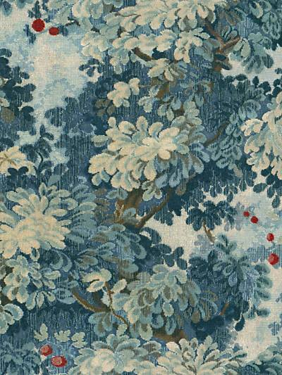 MARLY - BLEU - SCALAMANDRE WALLPAPER - CL_0002WP26420 at Designer Wallcoverings and Fabrics, Your online resource since 2007