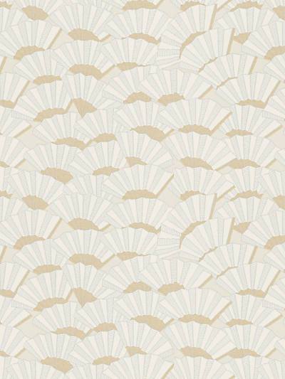 Sogi - Beige Wallpaper | Scalamandre 