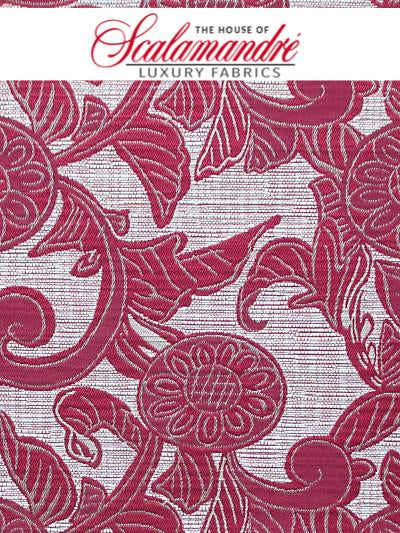 OKINAWA - ROSSO - FABRIC - 36441-003 at Designer Wallcoverings and Fabrics, Your online resource since 2007