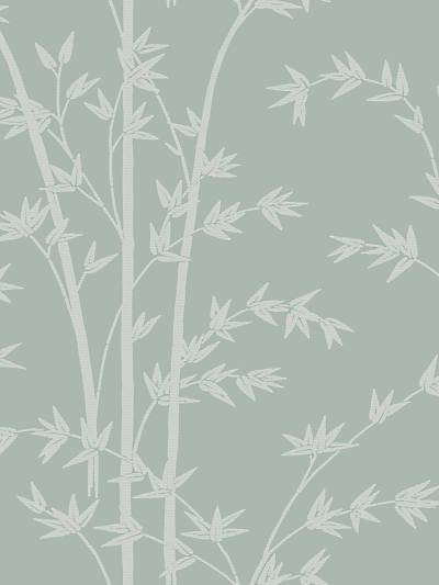 Bamboo - Nebbia Wallpaper | Scalamandre 
