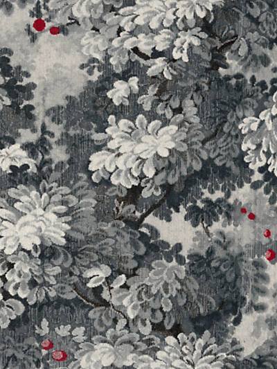 Marly - Grigio Wallpaper | Scalamandre 