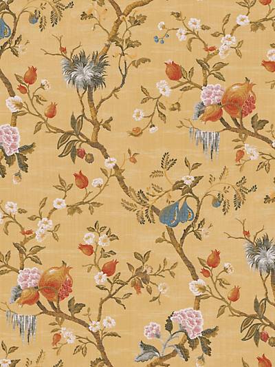 Melograno - Tea Wallpaper | Scalamandre 