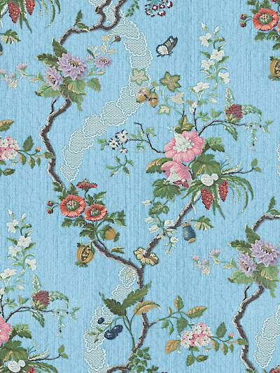 APRILE - CELESTE - SCALAMANDRE WALLPAPER - CL_0004WP26728 at Designer Wallcoverings and Fabrics, Your online resource since 2007