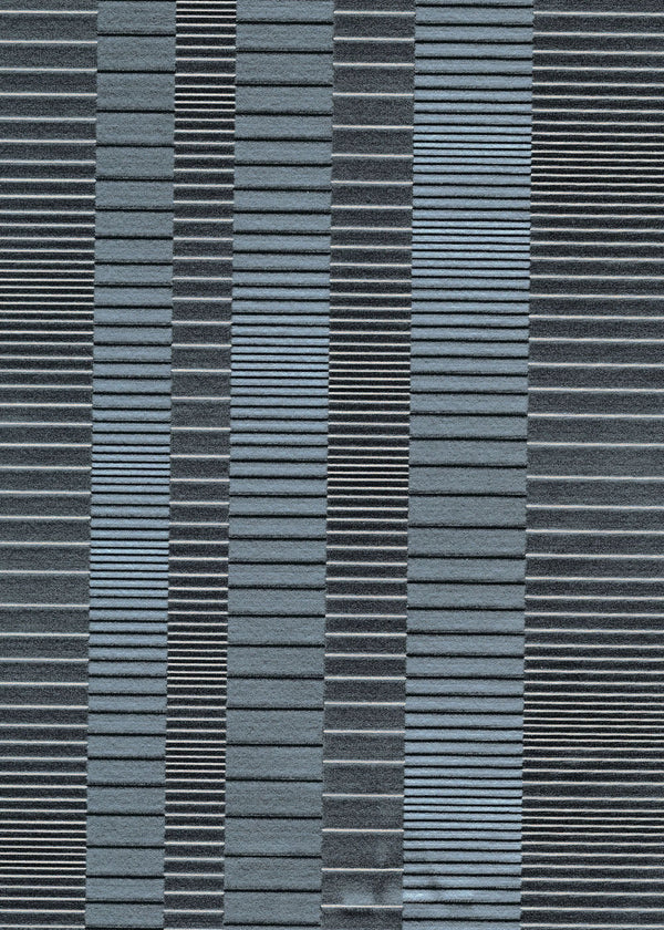 Sir Humphrey Striated Stripe Durable Vinyl | Phillipe Romano