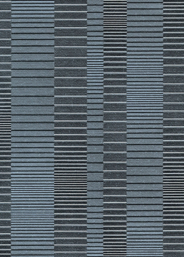 Sir Humphrey Striated Stripe Durable Vinyl | Phillipe Romano
