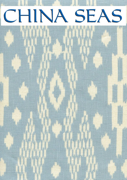 Andros Batik Windsor on Tinted Linen Sample Fabric 