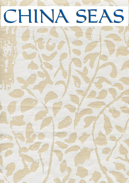 Arbre de Matisse Reverse Ecru on Natural Sample Fabric 