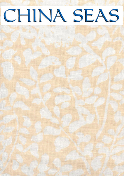 Arbre de Matisse Reverse Soft Soft Peach on White Sample Fabric 