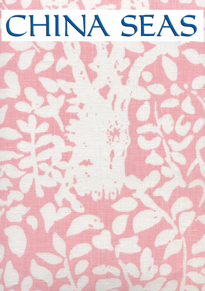 Arbre de Matisse Reverse Soft Soft Pink on White Sample Fabric 