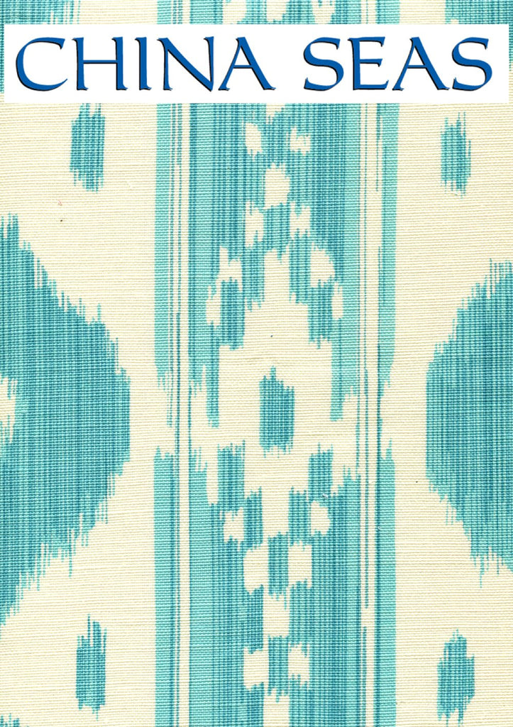 Bali Hai Turquoise on Tint Sample Fabric 