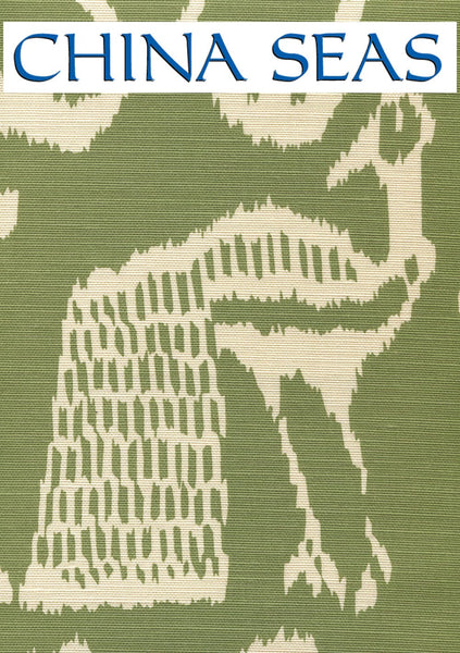 Bali II Barbados Green on tint Sample Fabric 