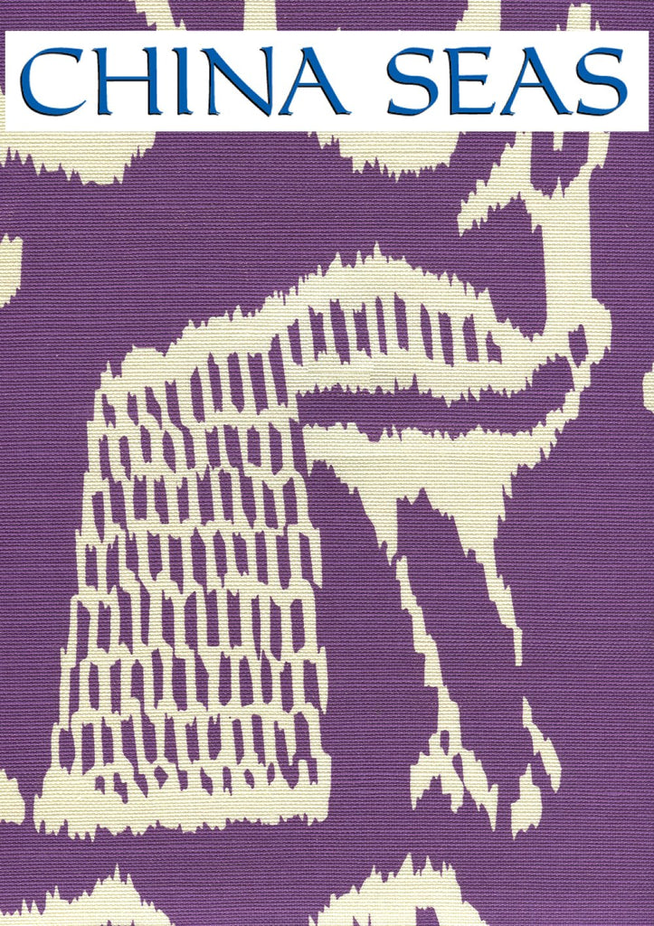 Bali II Purple on Tint Sample Fabric 