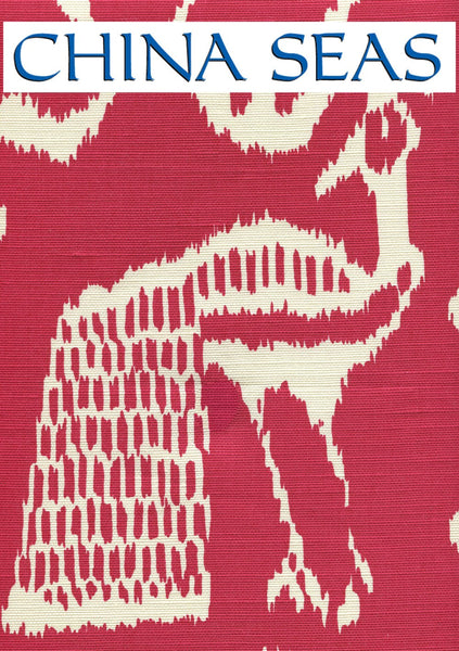 Bali II Red on Tint Sample Fabric 