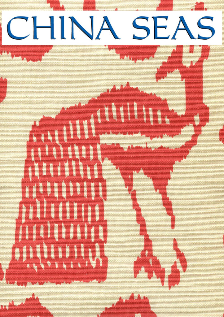 Bali Isle Coral on tint Sample Fabric 