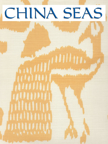 Bali Isle Langdon Yellow on Tint Sample Fabric 