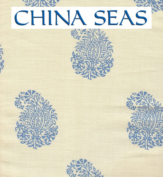 Bangalore Paisley Brown on Tint Sample Fabric 