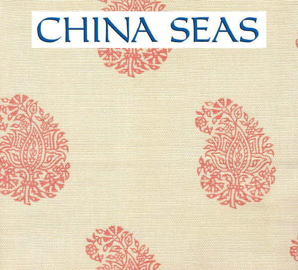 Bangalore Paisley New Blue on Tint Sample Fabric 