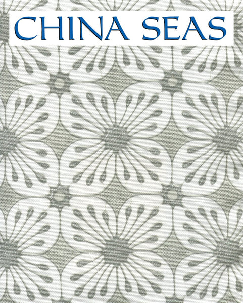 Barbados Batik Dark Grey Grey Sample Fabric 