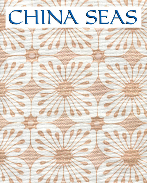 Barbados Batik Tan Beige Sample Fabric 