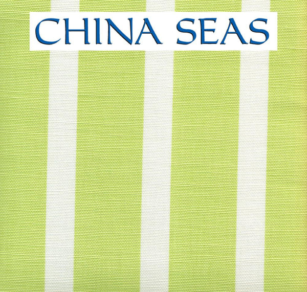 Beach Comber Limon on White Sample Fabric 